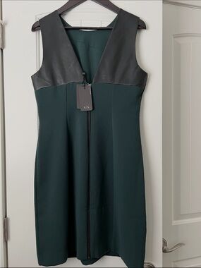 Armani Exchange Dark Green Dress